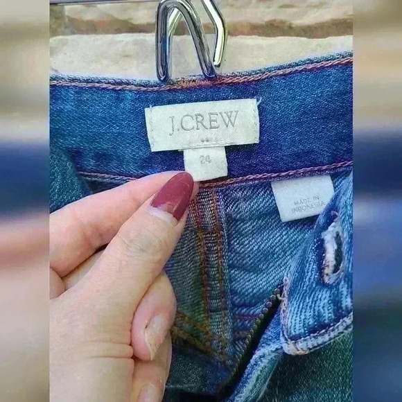 J crew blue denim shorts size 24 - Picture 12 of 16